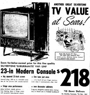 Wisconsin State Journal toy ads: 1960s